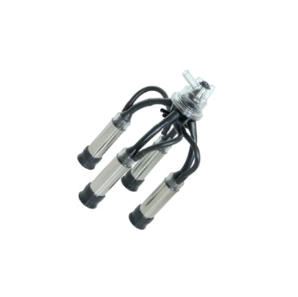 Bartech Süt Pençesi Komple 160cc Kısa Kauçuk 4K Krom Kılıflı