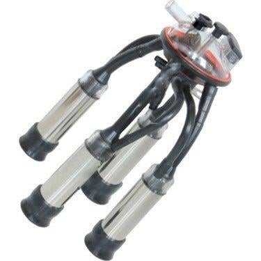 Bartech Süt Pençesi Komple 240cc Kısa Kauçuk Krom Kılıflı