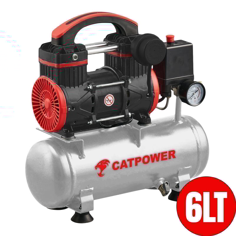 Catpower 1111 Sessiz-Yağsız Komprasör 1.5 Hp 8 lt