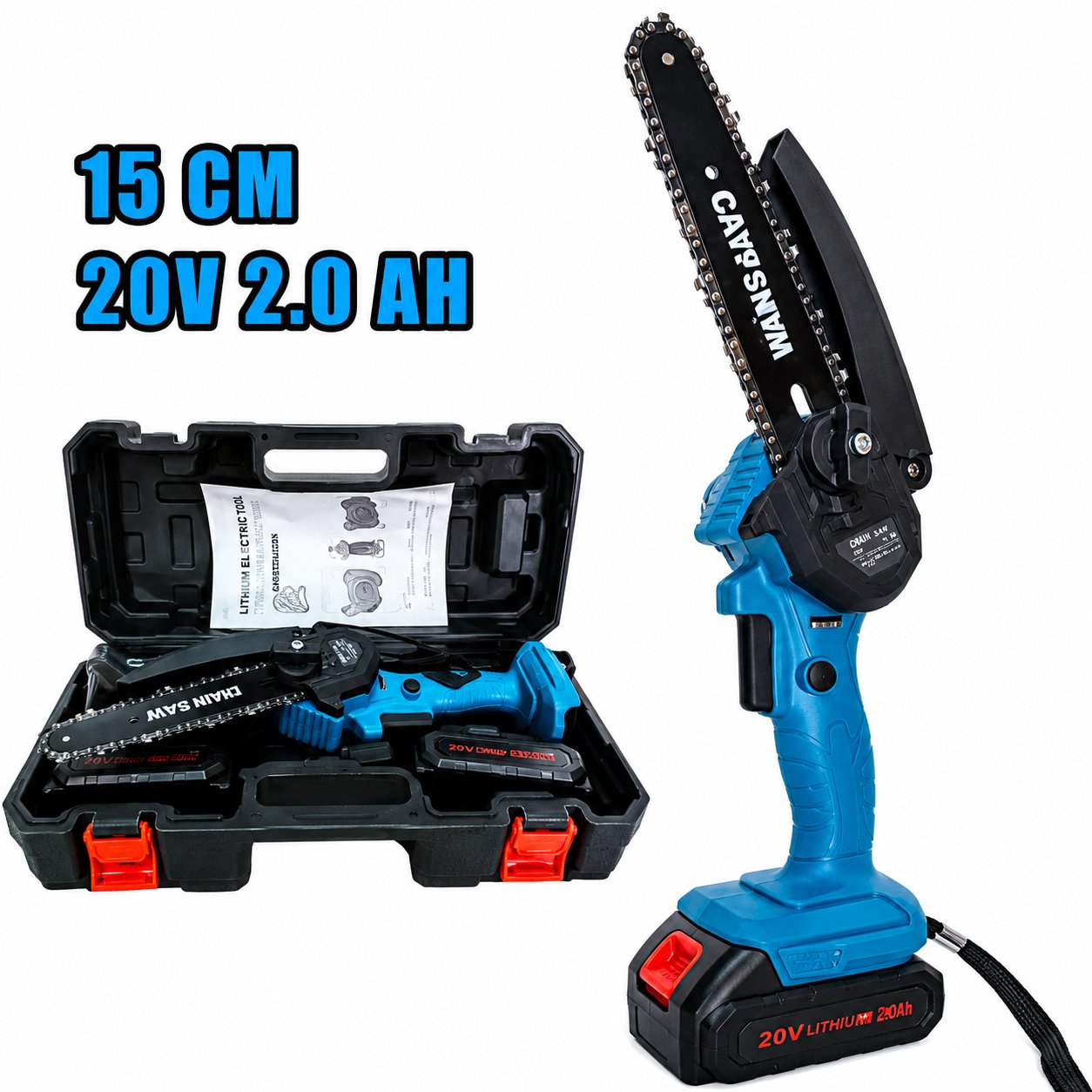Catpower 1330 Akülü Dal Kesme 15 cm Li-ion 20V 2.0Ah