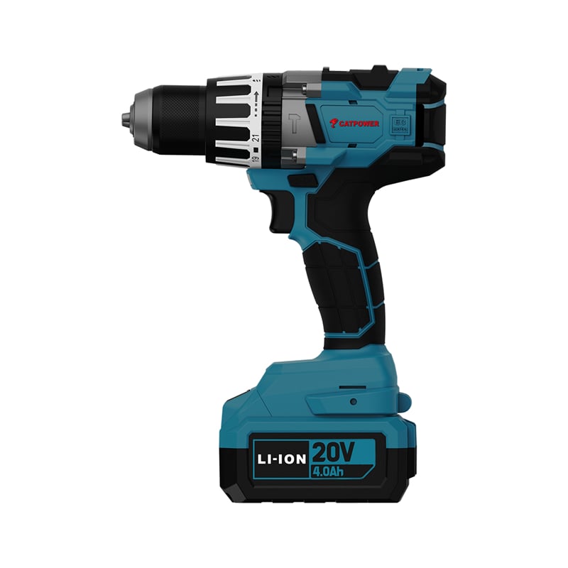 Catpower 4210 Akülü Darbeli Vidalama Li-ion 120Nm (Makina) Kömürsüz 13 mm +( 4.0 ah AKÜ 2 Adet)+(Hızlı Şarj Cihazı)