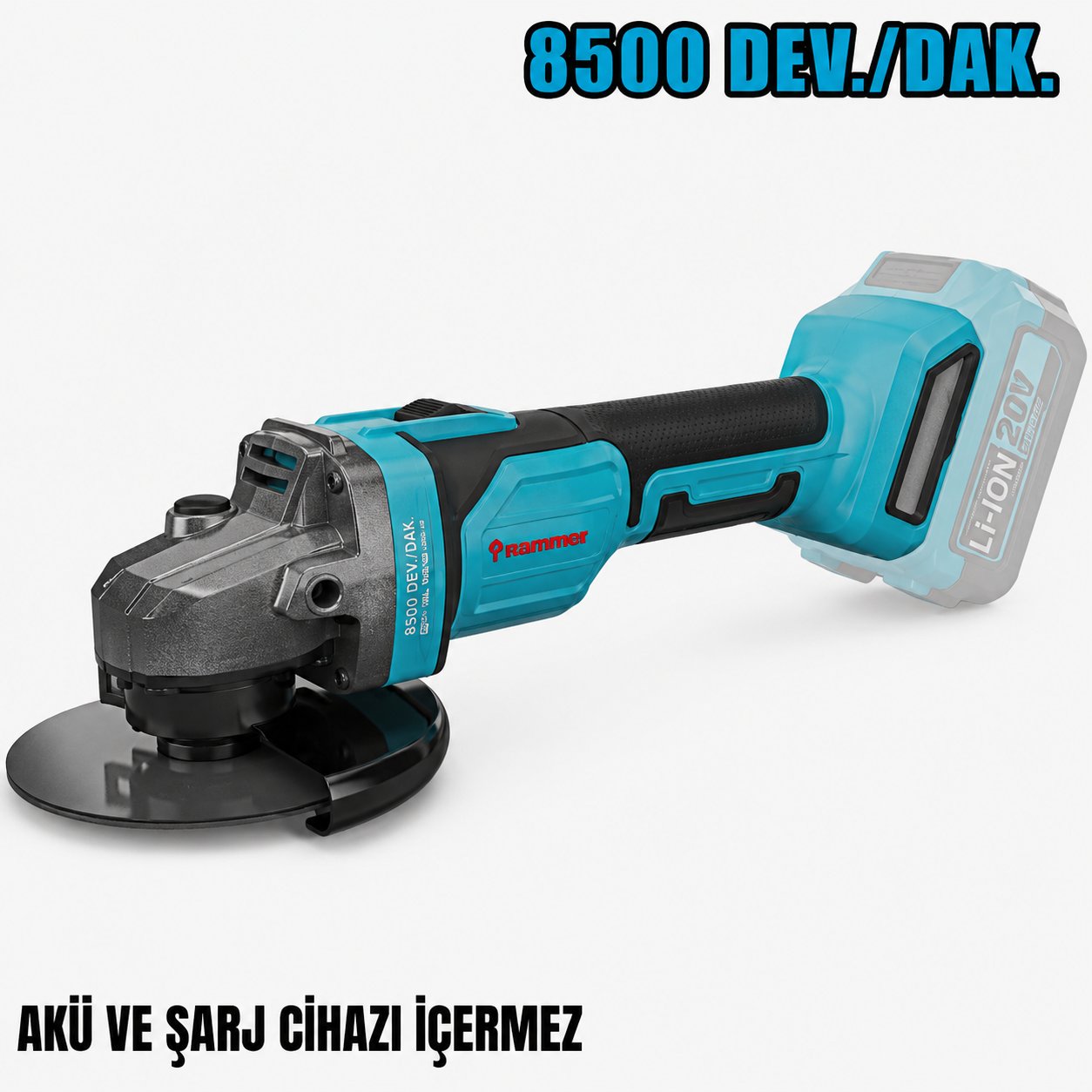 Catpower 4232 Kömürsüz Akülü Avuç Taşlama 125 mm 20V Li-ion