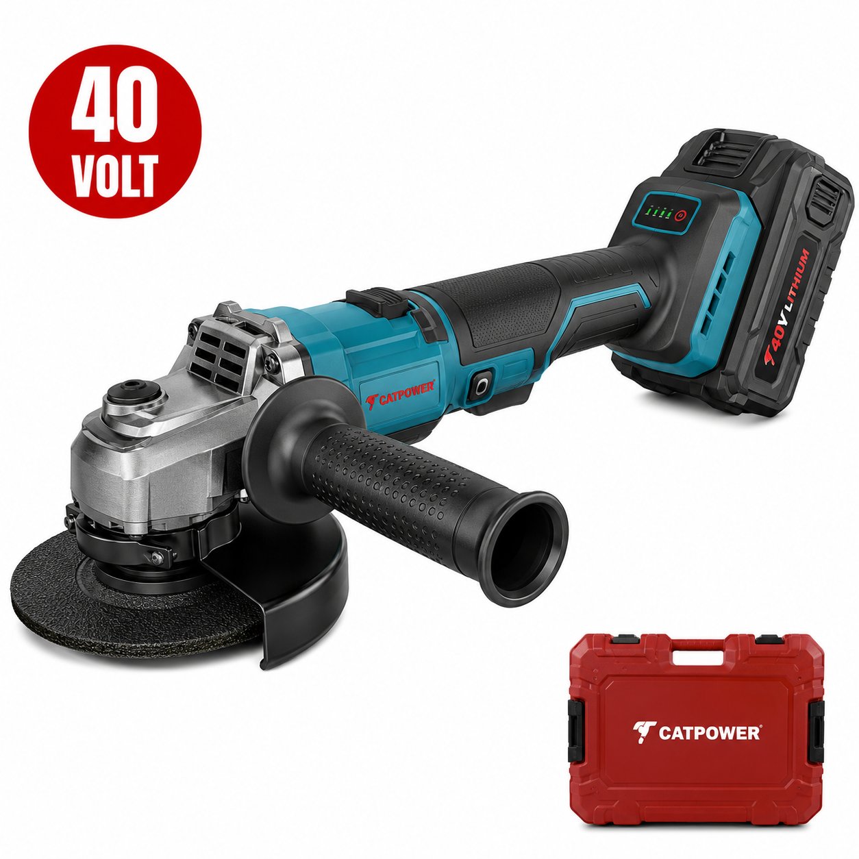 Catpower 4431 Kömürsüz Akülü Avuç Taşlama 125 mm Li-ion 40V