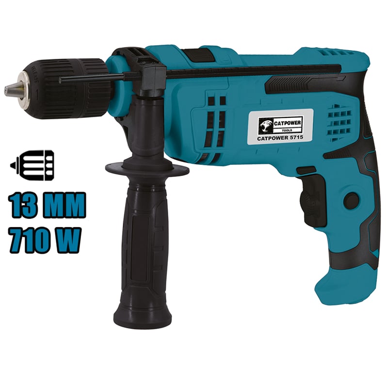 Catpower CAT5715 Darbeli Matkap 13 mm  710W