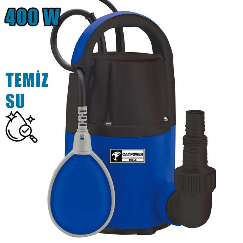 Catpower CAT671 Temiz Su Dalgıç Pompa  7 Ton 400 W