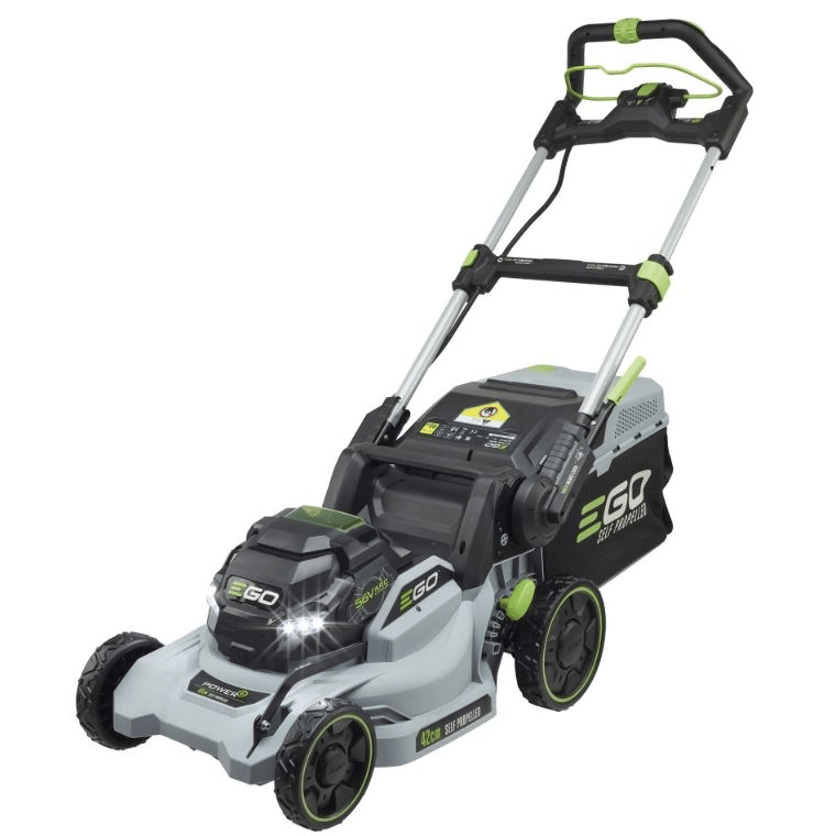 Ego LM1702ESP KİT Akülü İtmeli Çim Biçme Makinesi 42 cm (4 Ah Batarya + Standart Şarj Dahil)