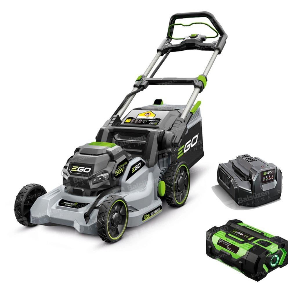 Ego Power LM1701E KİT Akülü İtmeli Çim Biçme Makinesi 42 cm (2.5 Ah Batarya + Standart Şarj Dahil)