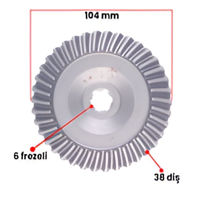 Ekinal Ayna Dişli Üst (TN-700 B/CT-700 B/PN-700)