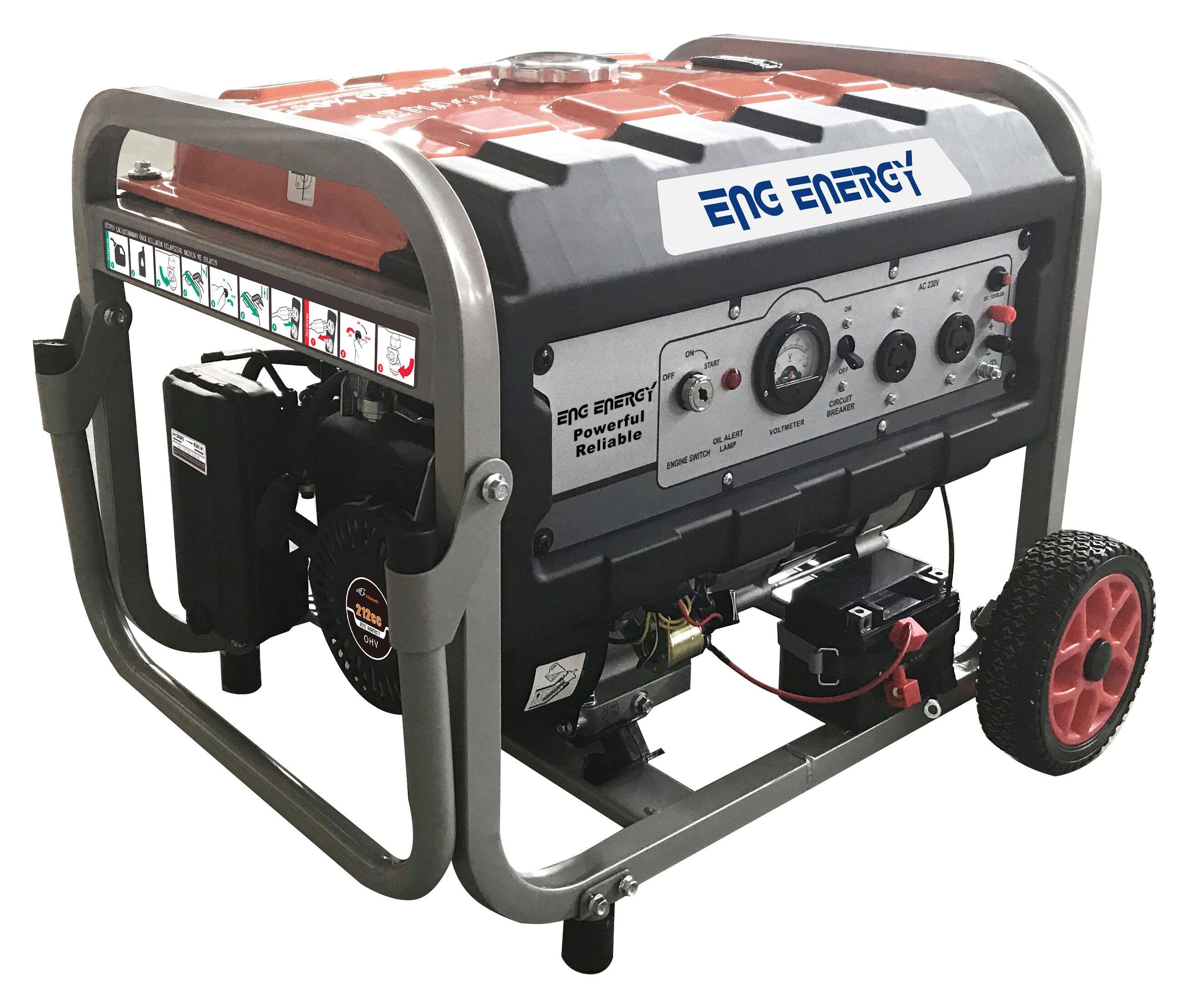 Energy KM4000ME Benzinli Jeneratör (MARŞLI)