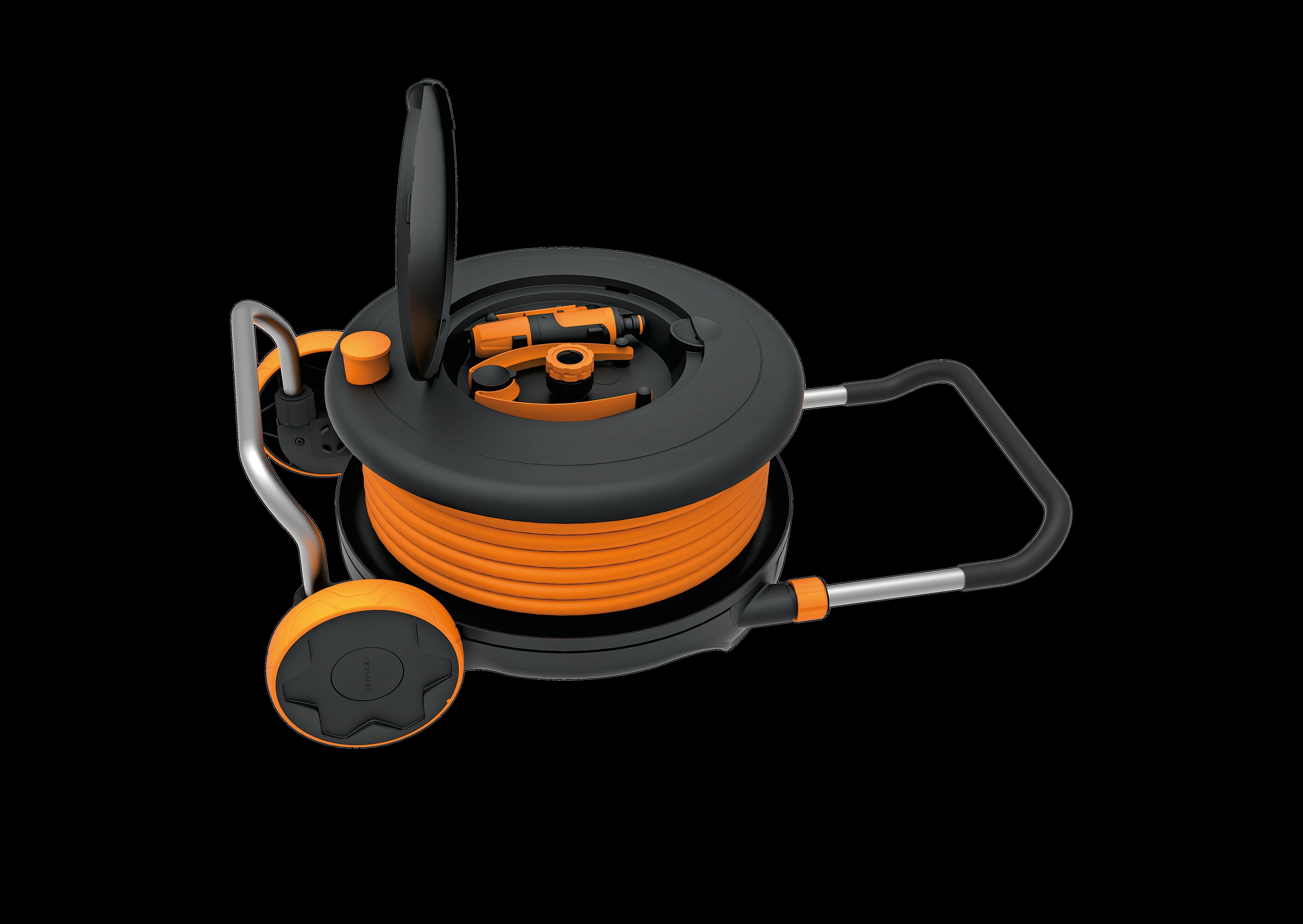 Fiskars Hortum Arabası Seti L 1/2'' (13mm) 30m