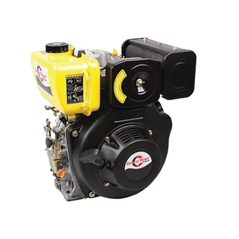 General Power GP-173FEF Dizel Tek Motor – 6 Hp – Frezeli Krank – Marşlı / İpli