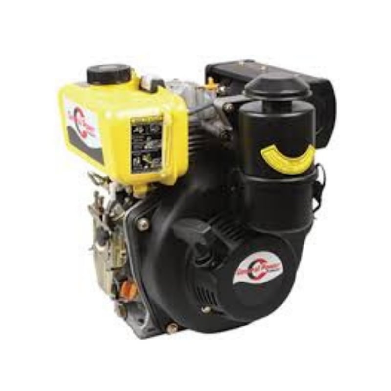 General Power GP-178FET Dizel Tek Motor – 7 HP – Konik Krank – Marşlı / İpli – Flanşlı