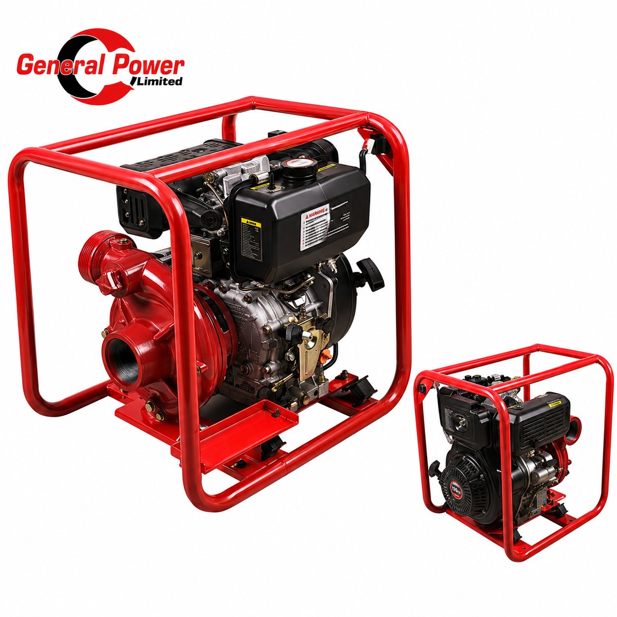 General Power GP-40DSCE-15 Dizel Salyangoz Su Motoru 4 inç 15 hp