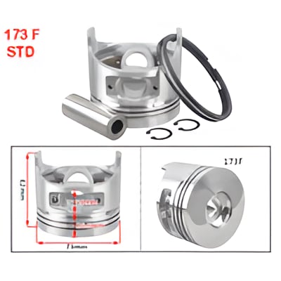 General Power Piston Sekman Set 6 Hp 73 mm STD
