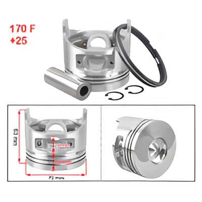 General Power Piston Sekman Seti 5.0 HP 73 mm +0.25