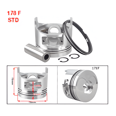 General Power Piston Sekman Seti 7.0 HP 78 mm STD