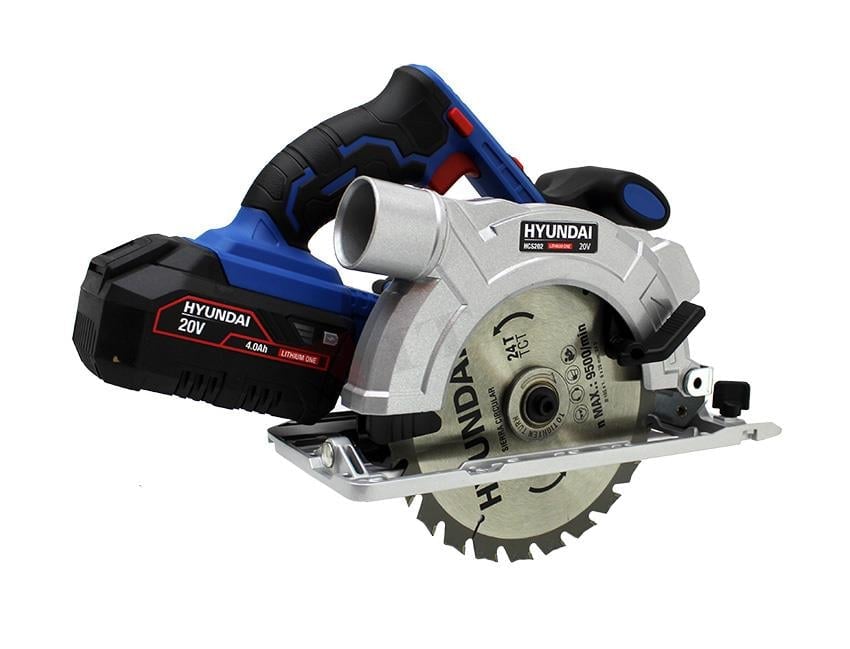 Hyundai HCS202-1X4A Akülü Daire Testere 20V (Akü ve Şarj Dahil)