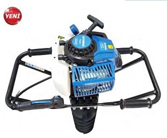 Hyundai HYD.63T Benzinli Toprak Burgu Makinesi-30cm Burgulu