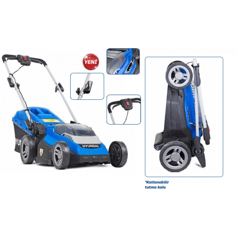 Hyundai HYM38LI-2X4A Akülü Çim Biçme 38cm (Akü ve Şarj Dahil)