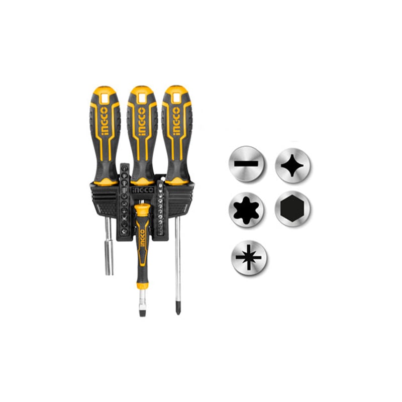 Ingco HKSDB 02482   24 Parçalı Tornavida Seti