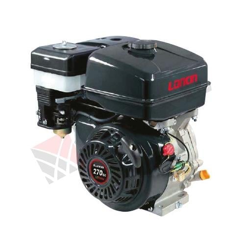 Loncin G270F-A21 Benzinli Motor (9.0HP) Yatay Milli (KONİK)