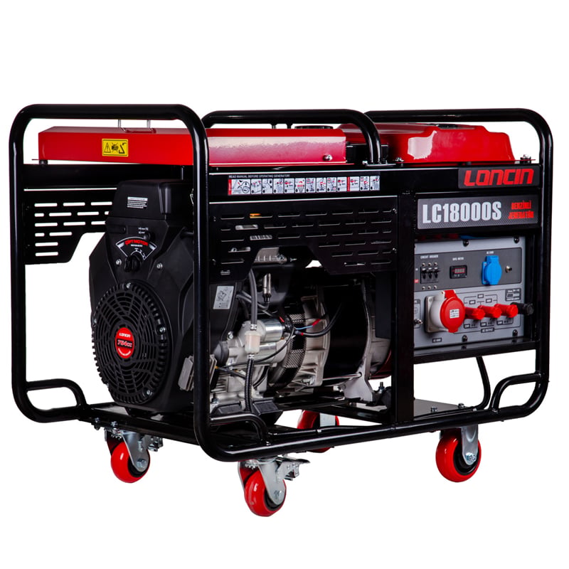 Loncin LC18000S EURO 5 Jeneratör 14 Kw Marşlı Trifaze