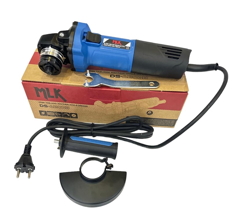 MLK DS-800 Avuç İçi İspiral – 800 Watt – 115 mm Disk – Kompakt Taşlama Makinesi