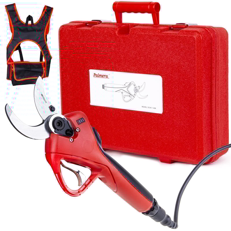 Palmera SCA4-1-40K Akülü Budama Makası – 40 mm Kesme Çapı – Sensörlü – 4.4 Ah – 8 Saat Çalışma Süresi