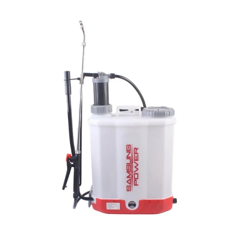 Samsung GSP-16S-A Akülü Sırt Tipi İlaçlama Makinesi – 16 Litre – 12V – 8 Ah