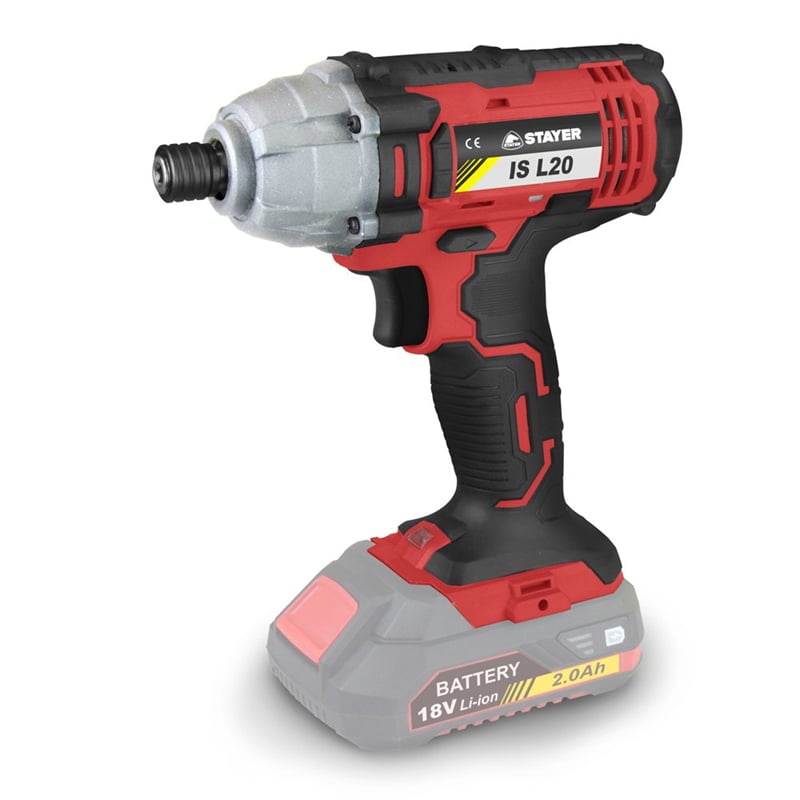 Stayer ISL 20  Akülü Torklu Vidalama  1/4'' 18V Li-ion 2.0Ah/4.0Ah/5.0Ah