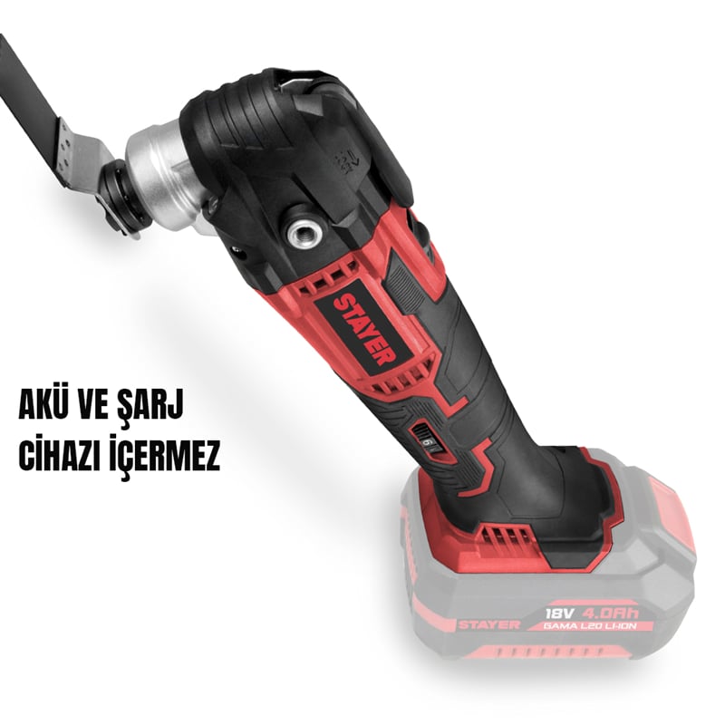 Stayer MULTIL20  Akülü Multi Set 18V 2.0Ah  (Akü ve Şarj Aleti Hariç)