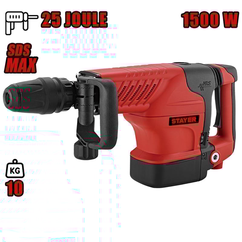 Stayer STY-MD10K Kırıcı Sds-Max  25J 1500 W