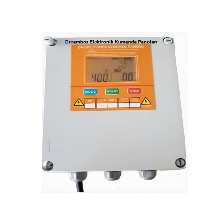 Vortex Dreambox EBT 550 / Dalgıç-Santrifuj Pompalar İçin Electronic Kumanda Panoları (LCD Ekranlı) 400 V