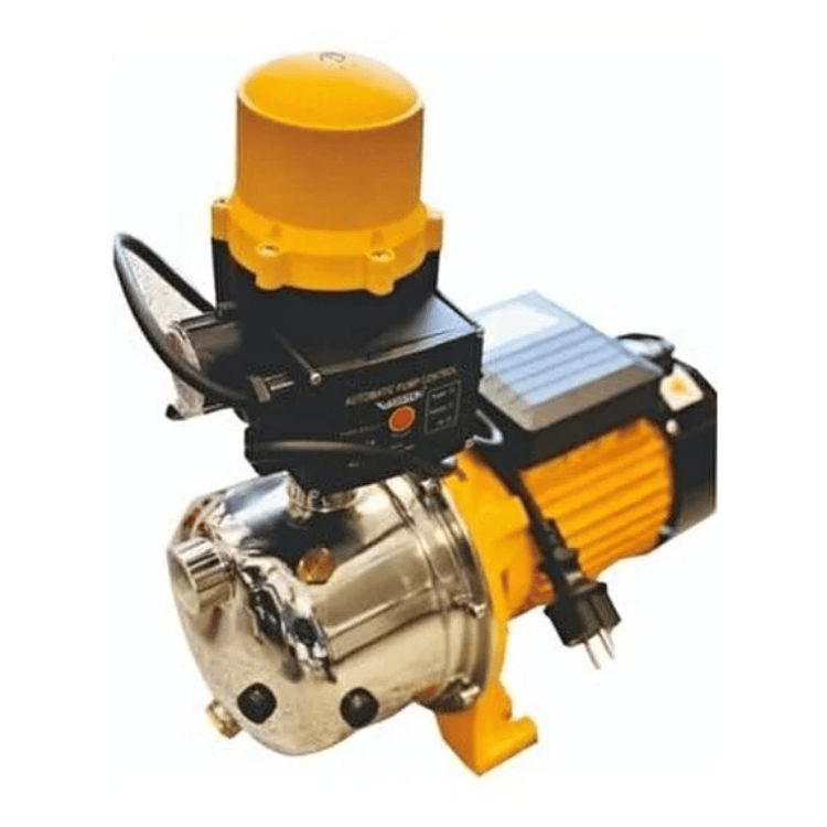 Vortex VPI 100 INOX P / 1 HP & Prescontrollü Kablolu  9 mt Emiş Çelik Fanlı Termik Korumalı Paket Hidrofor