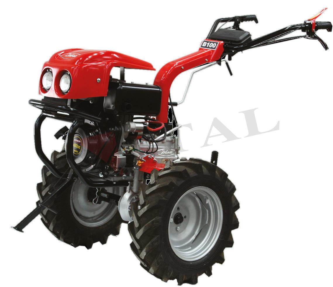 Zebra B100 Dizel Çapa Makinesi (Marşlı)