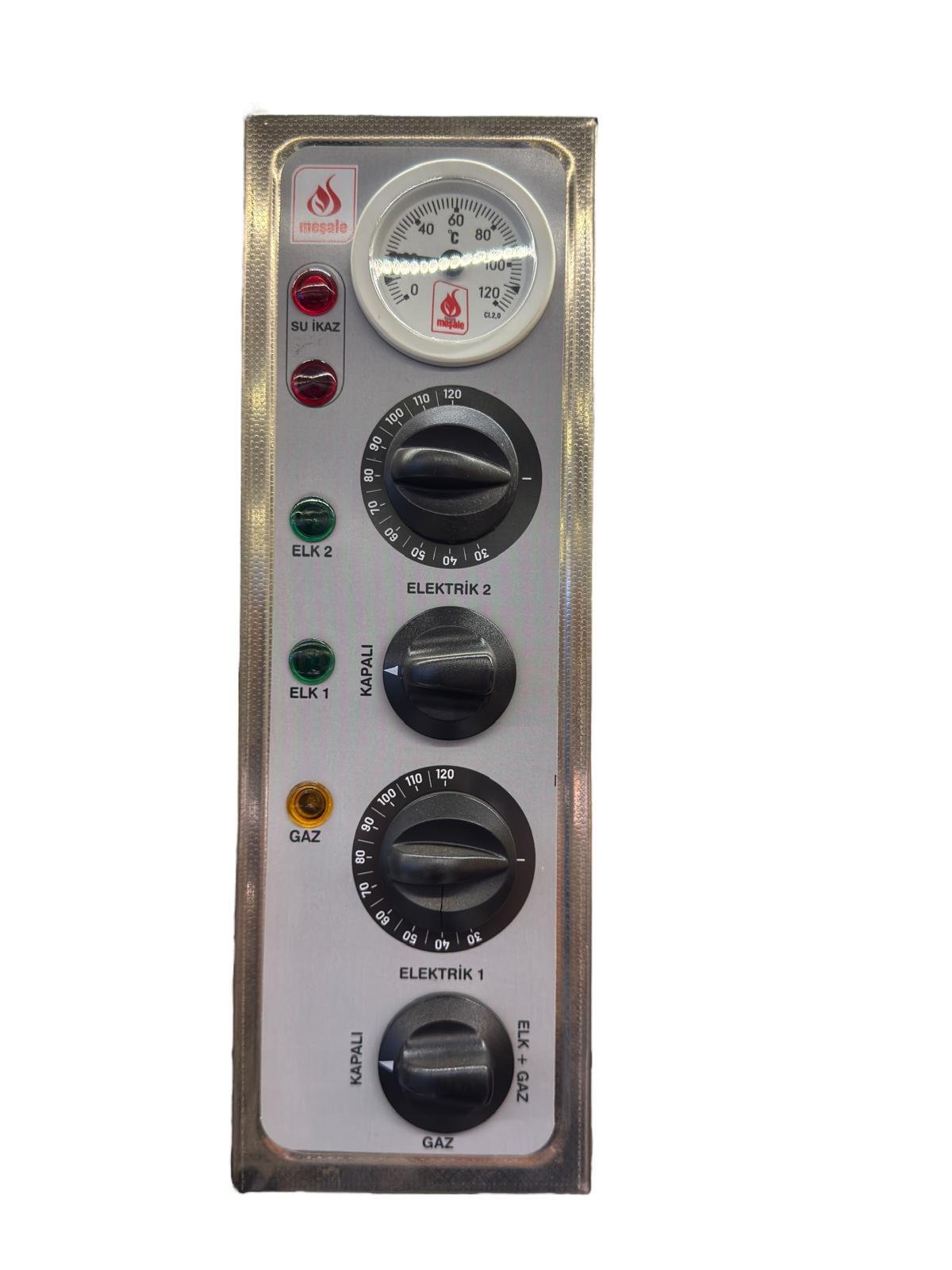 Meşale 4-5-6 Demlikli İnox Analog Full Otomatik Çay Kazanı Kutusu