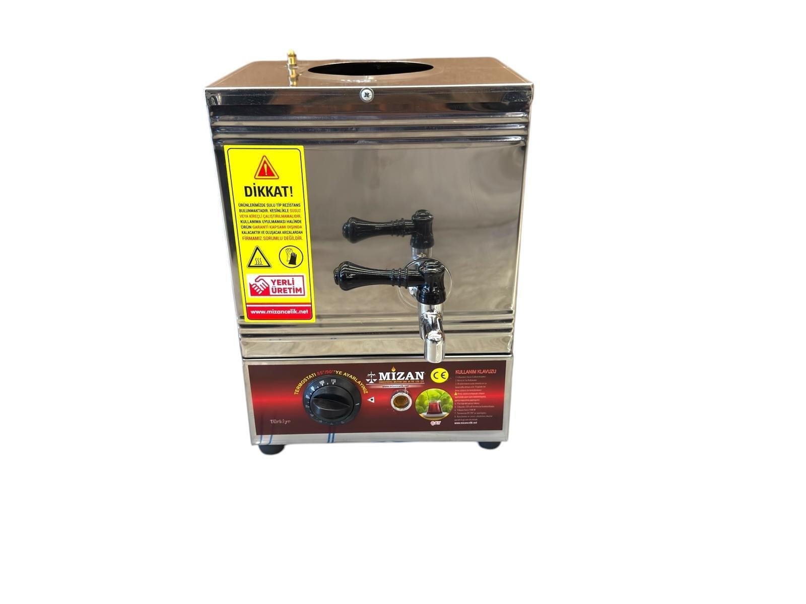 Mizan 15 Cm'lik - 10 Litre Pleytsiz Kahveci Kazanı