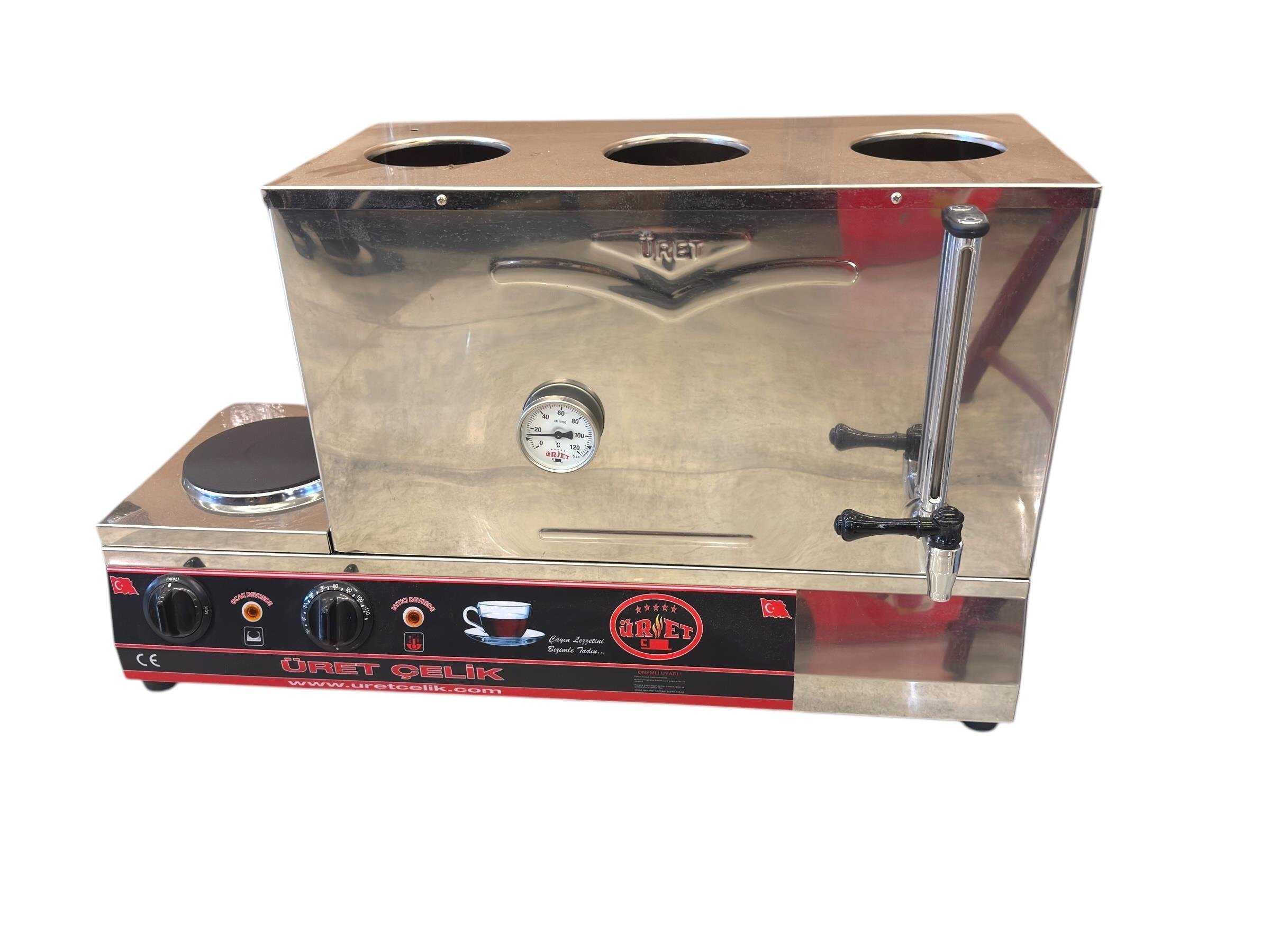 Üret 55 Cm'lik - 42 Litre Pleytli Kahveci Kazanı