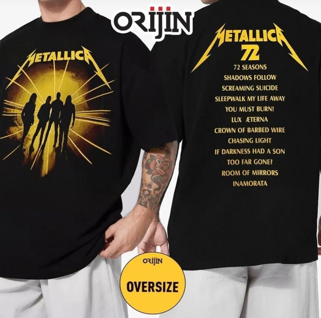 YL30 METALLICA 72 BSK TSHIRT