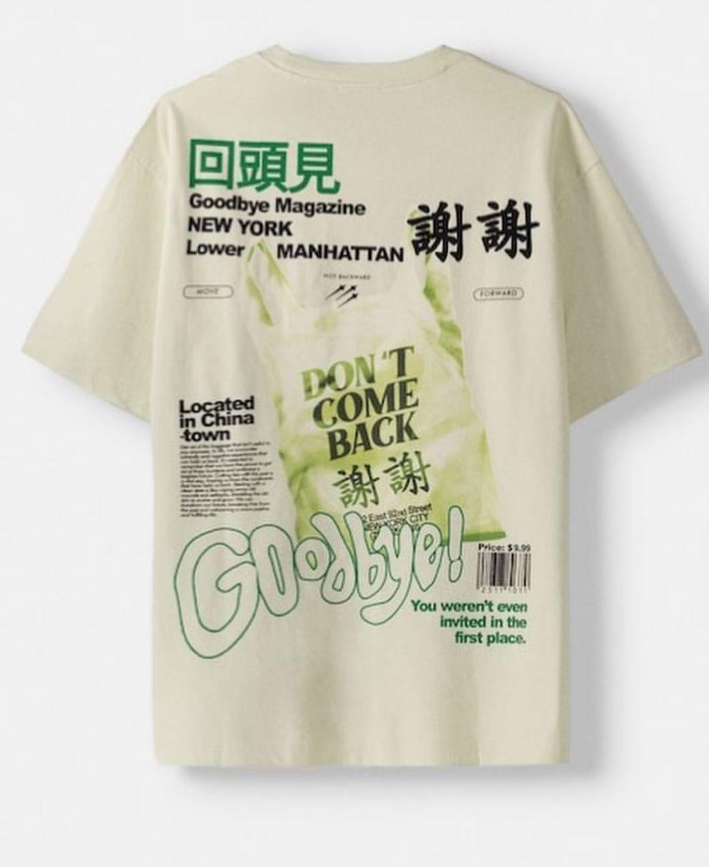 YS81 GOODBYE BSK TSHIRT