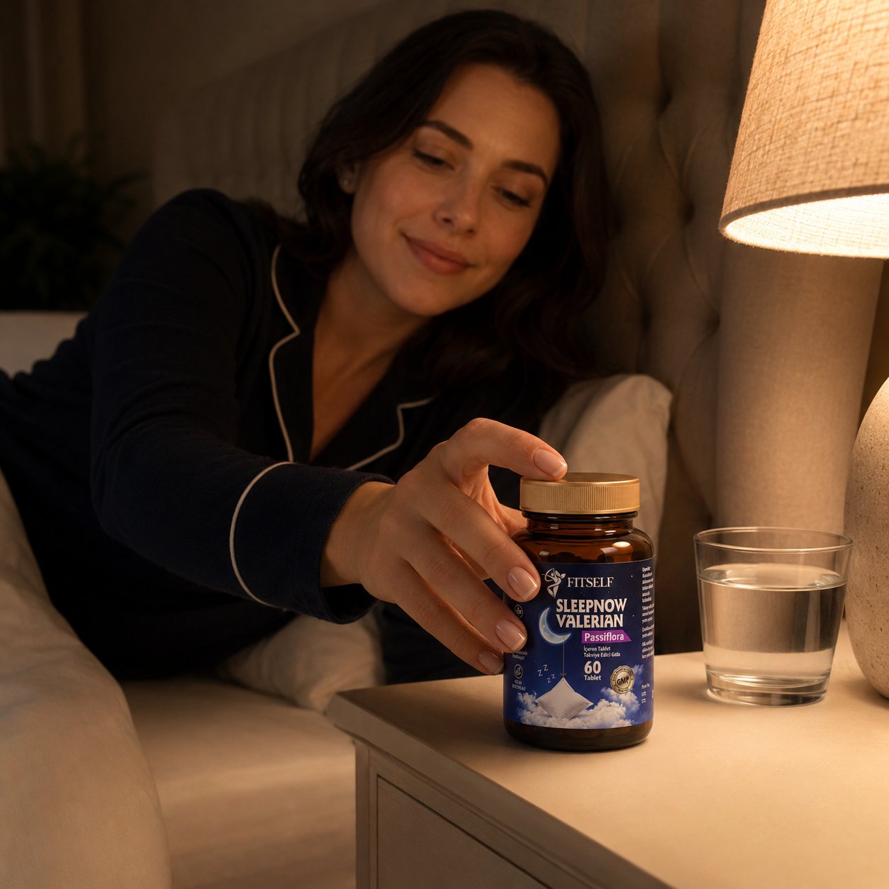Fitself Relax Sleepnow + Magnezyum Gece Rutini Seti, Günlük Kullanıma Uygun Takviye Edici Gıda Destek Paketi