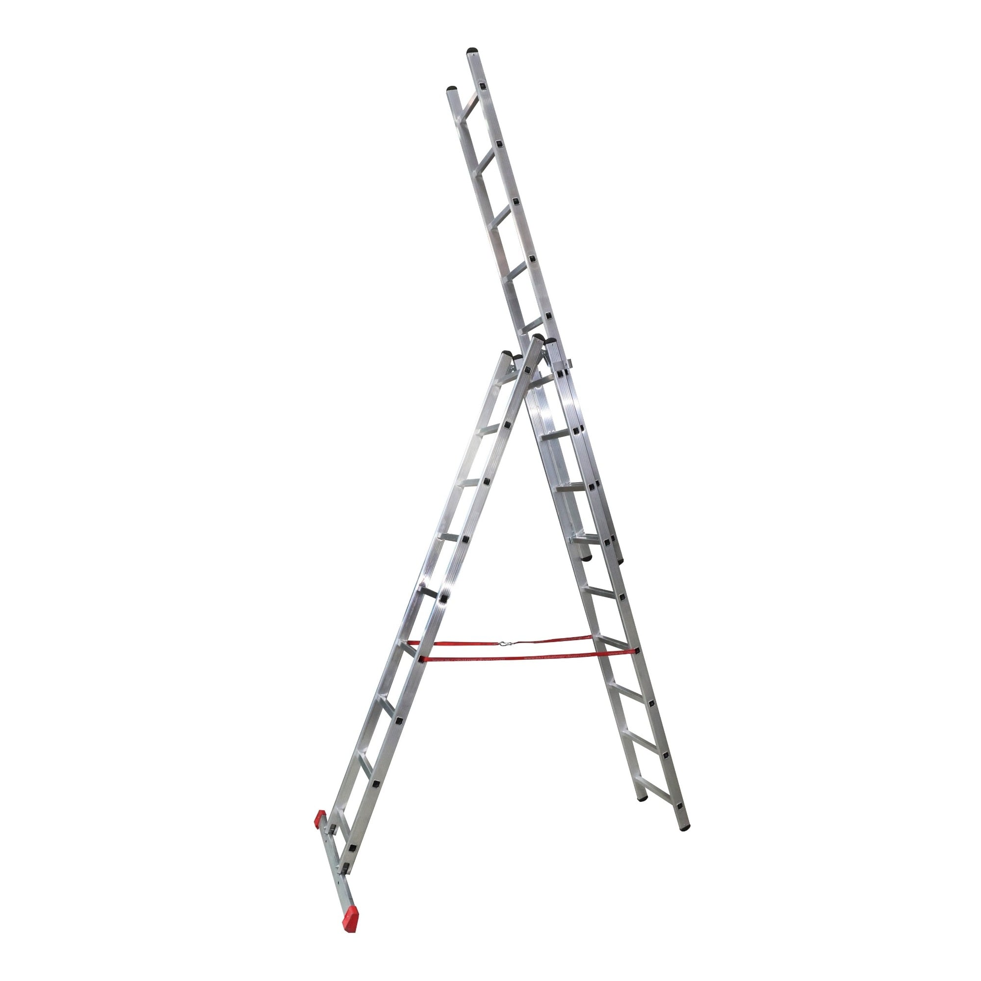 AkrobatA Tipi Sürgülü Merdiven 3 Mtx3+1=10 Mt142.27.AT10