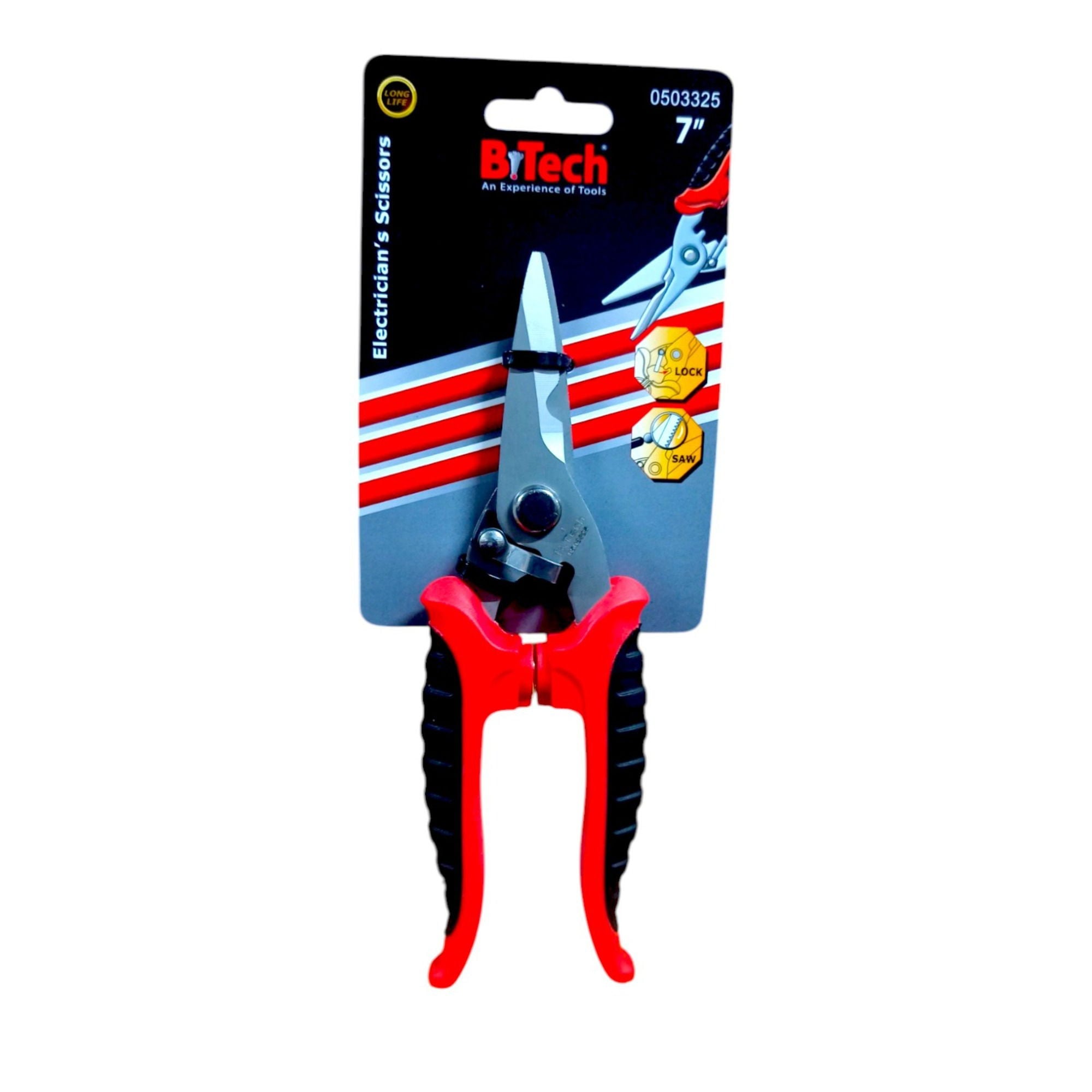 B-TechB-Tech Elektrikçi Makası 180 Mm-(12'li Paket)192.06.E180