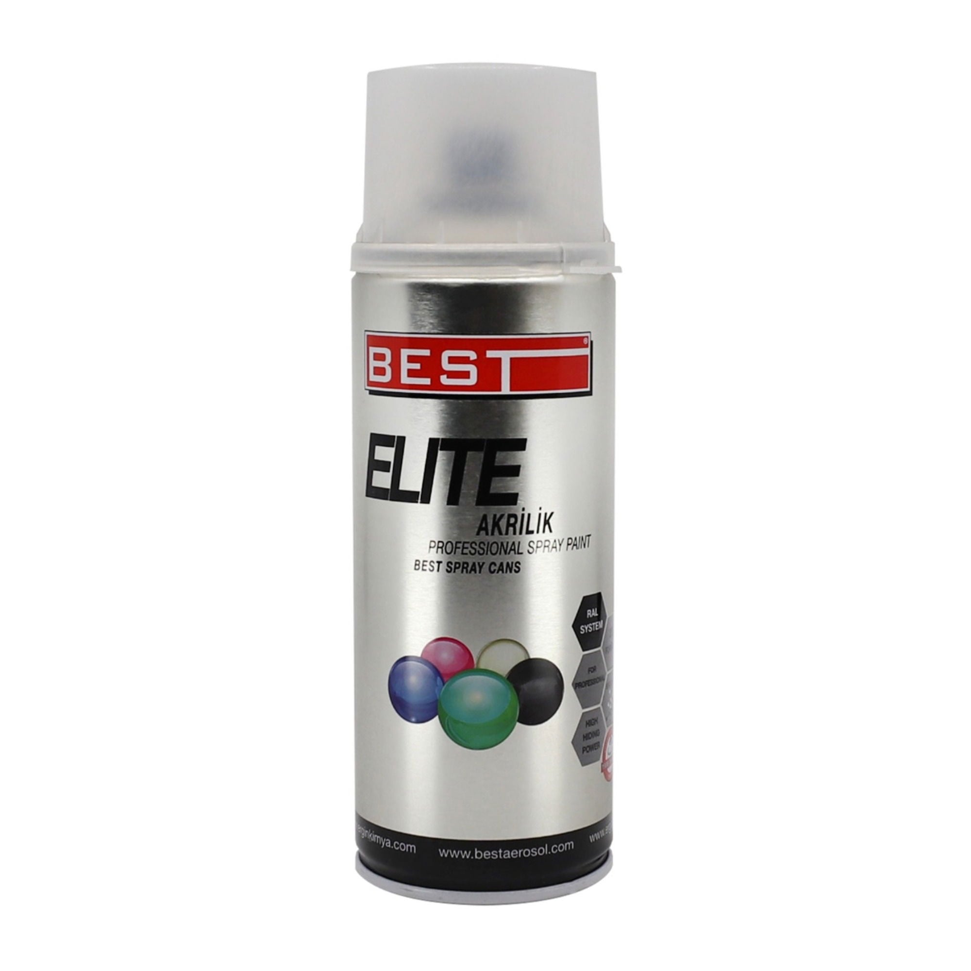 BESTBest Sprey Boya Elite 400 Ml Ral2002 Makinekırmızı-(12 Adet)102.05.2002K