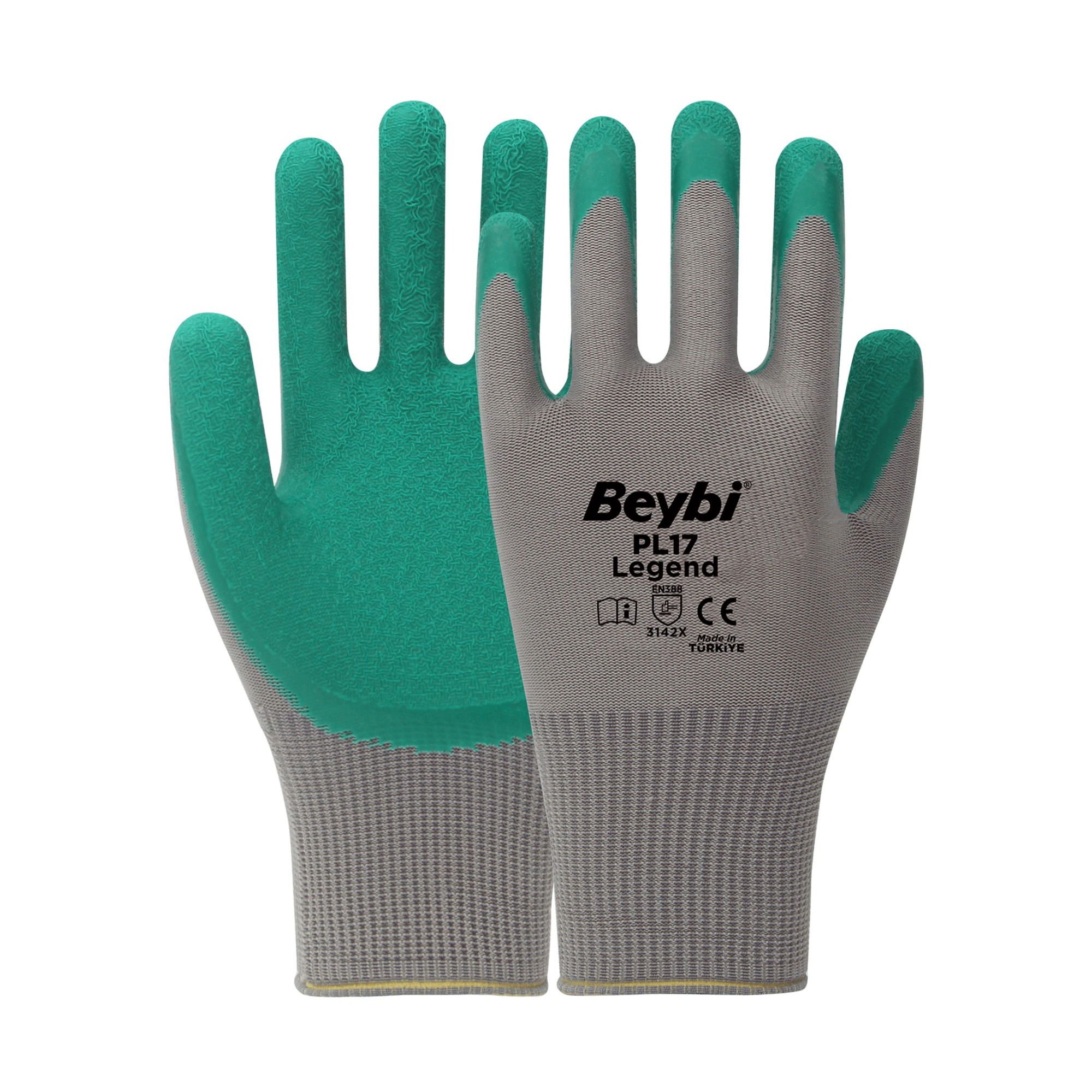 BeybiBeybi Pl-17 Legend Lateks Eldiven-(144 Çift) No:9150.21.PL19