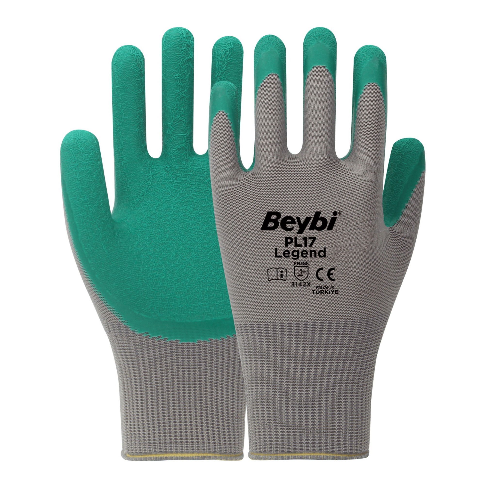 BeybiBeybi Pl-17 Legend Lateks Eldiven-(144 Çift) No:10150.21.PL20