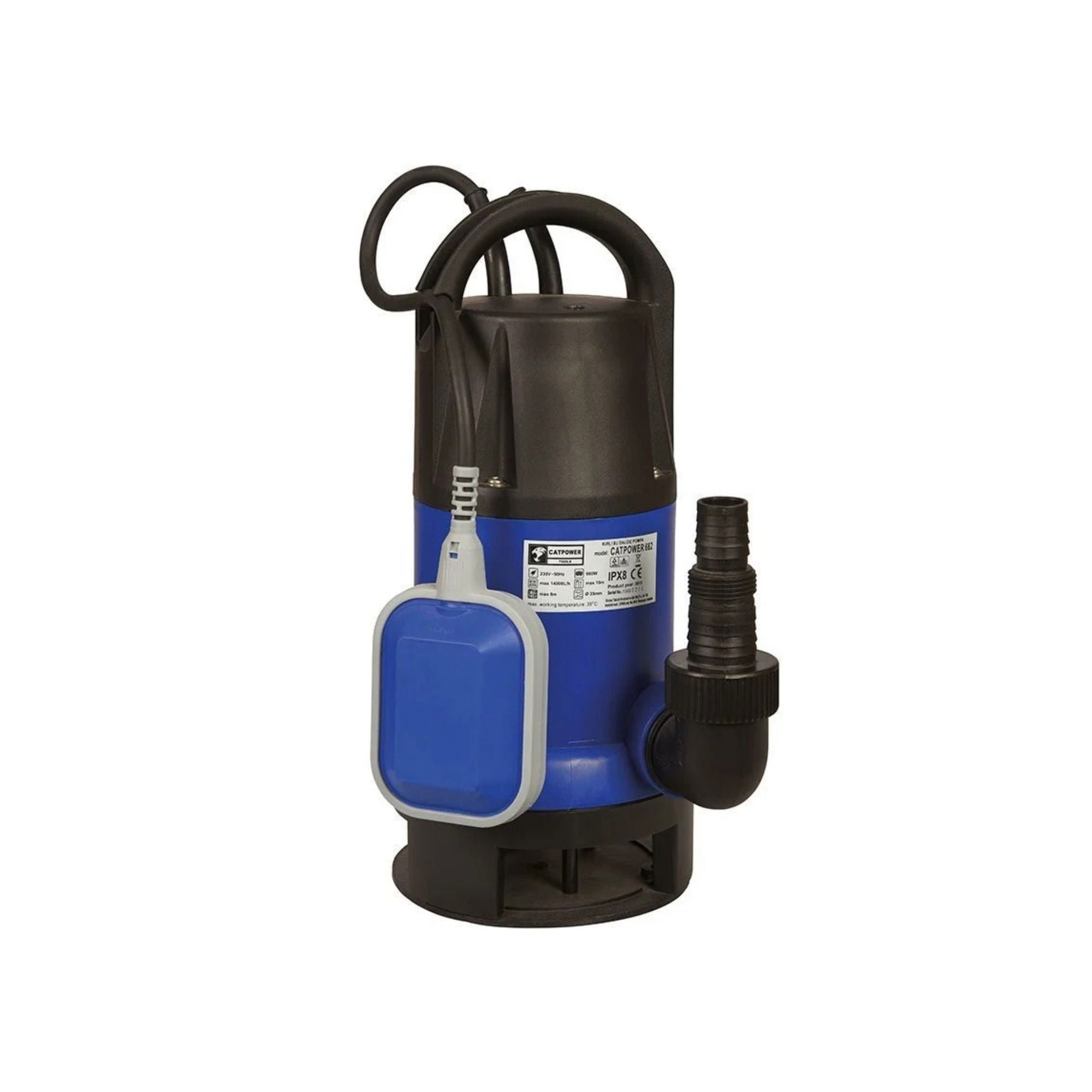 CatpowerCatpower Dalgıç Pompa Kirli Su 900W 289.03.P662