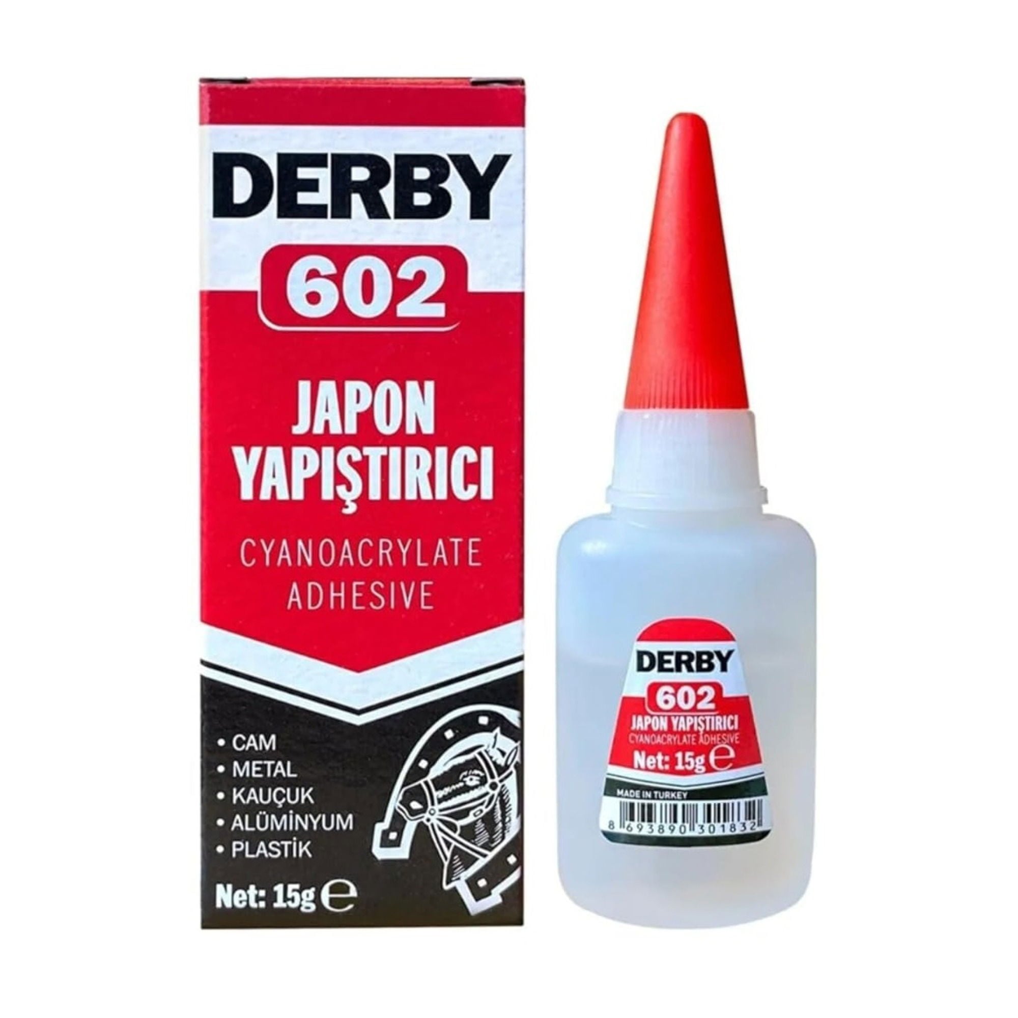 DerbyDerby Japon Yapıştırıcı 602 15Gr-(25 Adet)111.05.D602