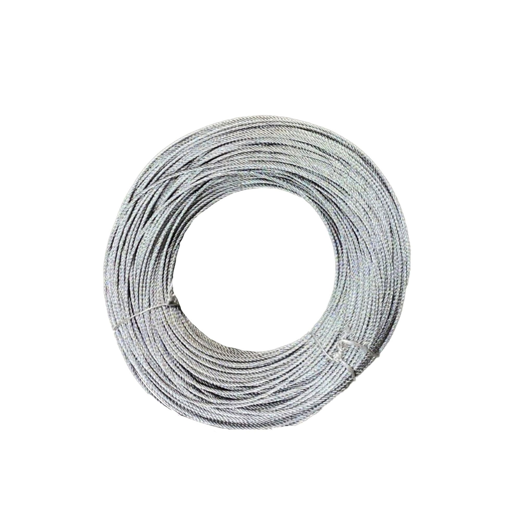 Yerli ÜretimGalveniz Çelik Halat 5 Mm-(250 Mt)138.04.GH05