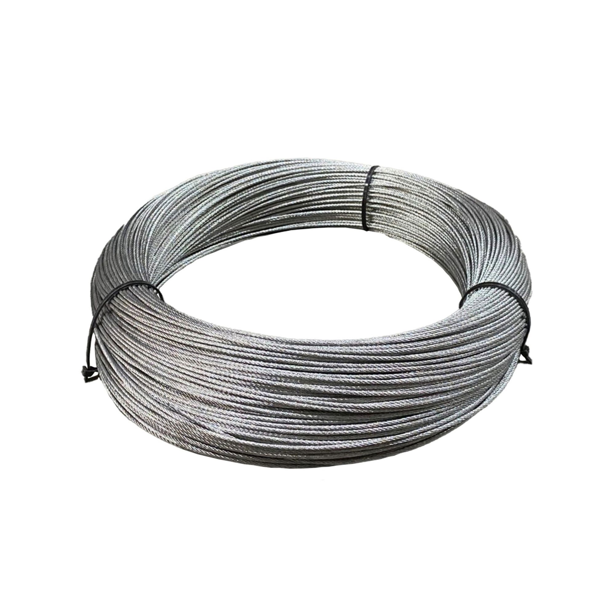 Yerli ÜretimGalveniz Çelik Halat 8 Mm-(250 Mt)138.04.GH08